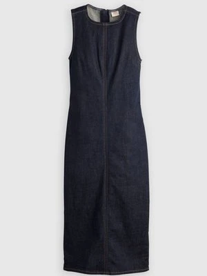 Sukienka jeansowa Levi's ciemnoniebieski