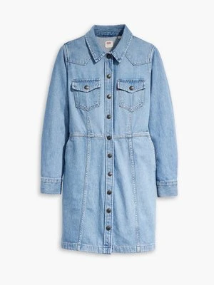 Sukienka jeansowa Levi's niebieski denim