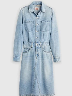 Sukienka jeansowa Levi's niebieski denim