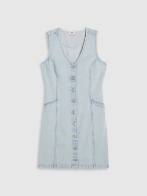 Sukienka jeansowa Levi's jasnoniebieski denim
