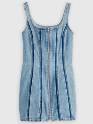 Sukienka jeansowa Levi's niebieski denim
