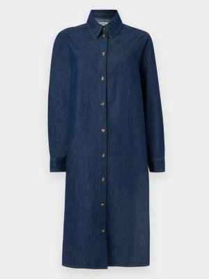 Sukienka jeansowa Mads Nørgaard niebieski denim