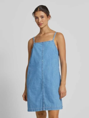 Sukienka jeansowa mini z czystej bawełny Tom Tailor Denim