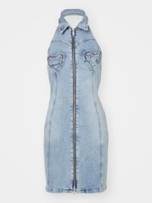 Sukienka jeansowa MOSCHINO JEANS