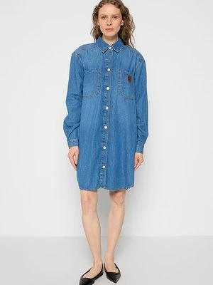 Sukienka jeansowa MOSCHINO JEANS