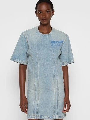 Sukienka jeansowa MOSCHINO JEANS