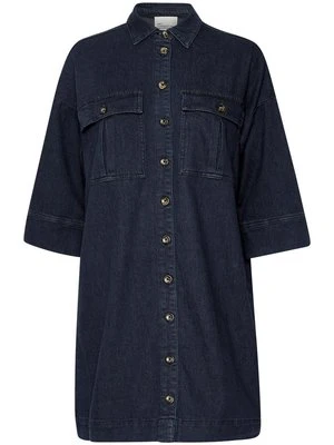 Sukienka jeansowa My Essential Wardrobe granatowy