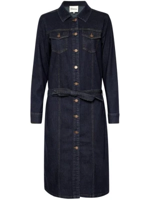 Sukienka jeansowa My Essential Wardrobe granatowy