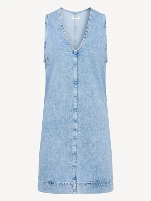 sukienka jeansowa niebieski - TAMARIS