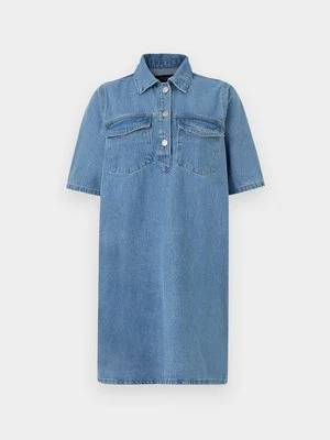 Sukienka jeansowa Noisy May jasnoniebieski denim