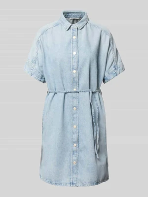 Sukienka jeansowa o kroju relaxed fit z czystej bawełny Marc O'Polo DENIM
