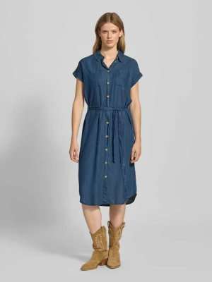 Sukienka jeansowa o kroju relaxed fit z lyocellu model ‘PEMA HANNOVER’ Only