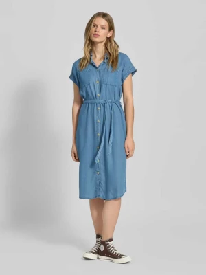 Sukienka jeansowa o kroju relaxed fit z lyocellu model ‘PEMA HANNOVER’ Only