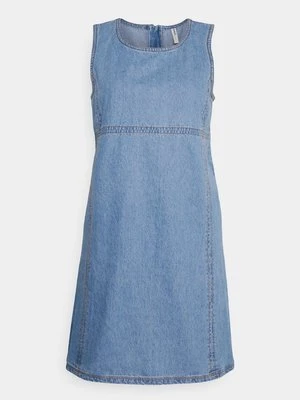 Sukienka jeansowa Only niebieski denim