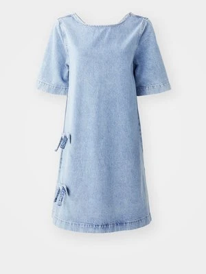 Sukienka jeansowa Only jasnoniebieski denim