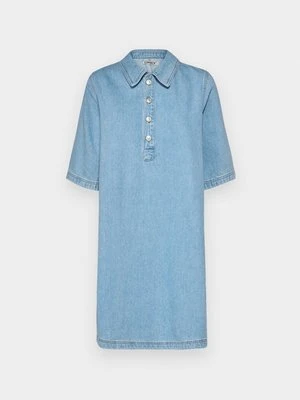 Sukienka jeansowa Only jasnoniebieski denim