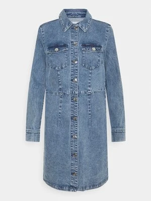 Sukienka jeansowa Only jasnoniebieski denim