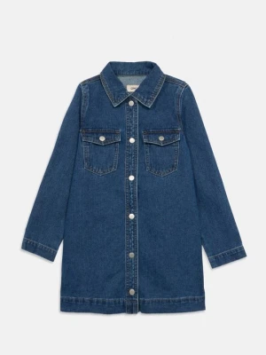Sukienka jeansowa ONLY GIRLS niebieski denim