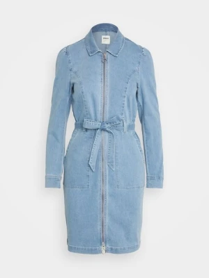 Sukienka jeansowa Only jasnoniebieski denim