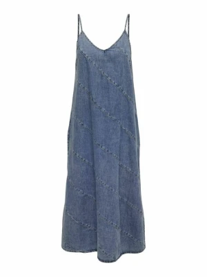 Sukienka jeansowa Only jasnoniebieski denim