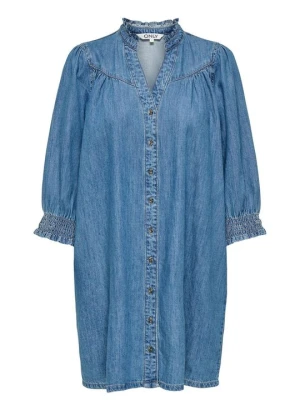 Sukienka jeansowa Only niebieski denim