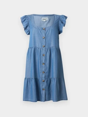 Sukienka jeansowa Only niebieski denim