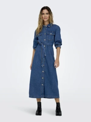Sukienka jeansowa Only niebieski denim