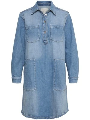 Sukienka jeansowa Part Two jasnoniebieski denim