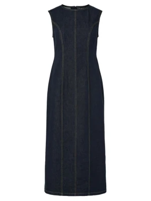 Sukienka jeansowa Pieces niebieski denim