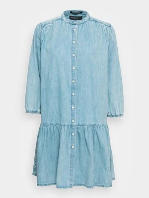 Sukienka jeansowa Replay jasnoniebieski denim