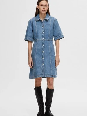 Sukienka jeansowa Selected