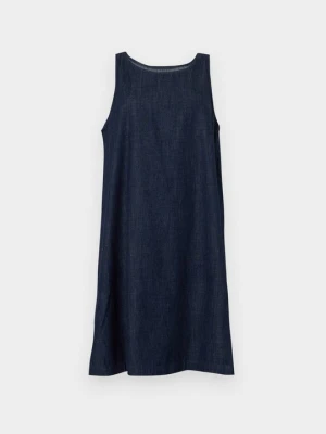 Sukienka jeansowa Vero Moda ciemnoniebieski