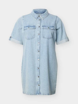 Sukienka jeansowa Vero Moda jasnoniebieski denim
