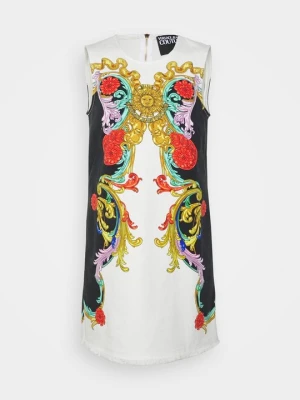 Sukienka jeansowa Versace Jeans Couture biały