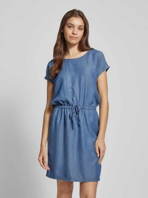 Sukienka jeansowa z lyocellu z paskiem w talii model ‘PEMA’ Only