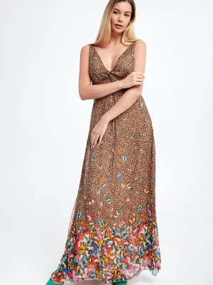 Sukienka jedwabna BLUGIRL BLUMARINE