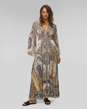 Sukienka jedwabna Kimono damska Camilla Make Me Your Mosaic