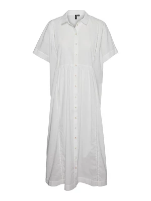 Vero Moda Sukienka "Jilla" w kolorze białym rozmiar: L