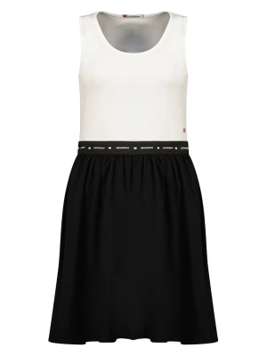 Geographical Norway Sukienka "Jodia" w kolorze biało-czarnym rozmiar: M