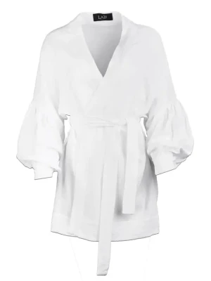 Sukienka kimono bawełniana muślinowa LAIF