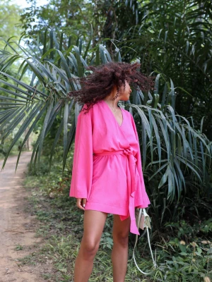 Sukienka Kimono Pink LAURELLA