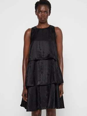 Sukienka koktajlowa Armani Exchange czarny