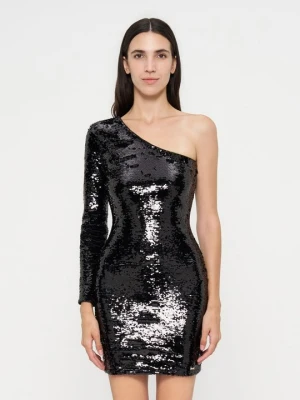 Sukienka koktajlowa Armani Exchange czarny