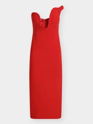 Sukienka koktajlowa bardot