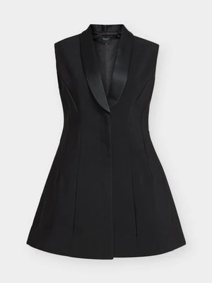 Sukienka koktajlowa bardot