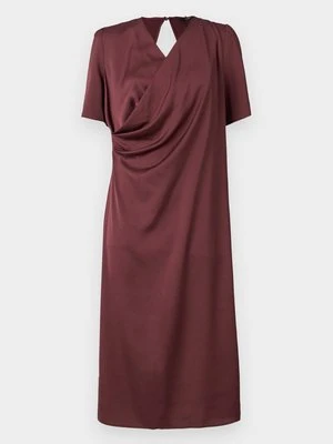 Sukienka koktajlowa Bruuns Bazaar granatowy