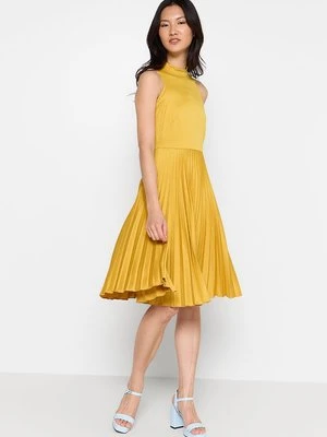 Sukienka koktajlowa Closet ochra