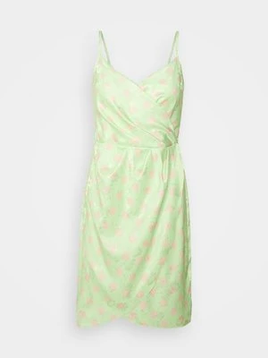 Sukienka koktajlowa Closet jasnozielony