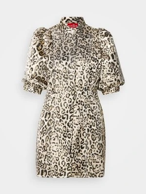Sukienka koktajlowa Cras beżowy