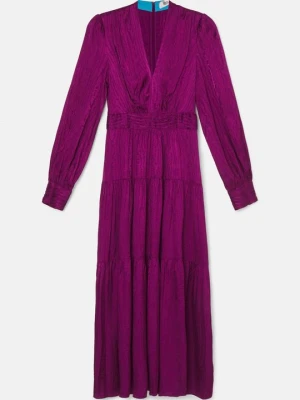 Sukienka koktajlowa Diane Von Furstenberg fioletowy